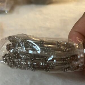 Elegant Silver Bangle Set